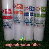 Gambar cartridge filter/spun/sediment 10" merk watertech dari Anugerah water filter Jakarta Pusat 2 Tokopedia