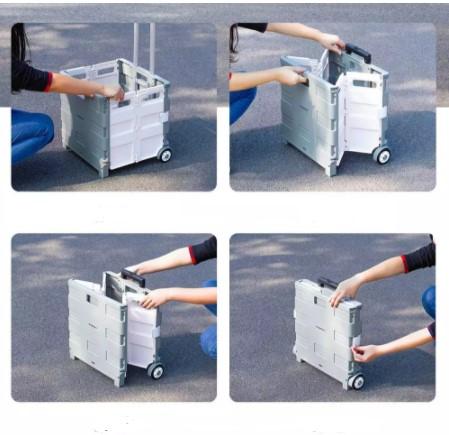 Gambar MAIWEI Shopping Folding Luggage (Keranjang Belanja) dari Chappie Store_NEW Kota Administrasi Jakarta Utara Tokopedia