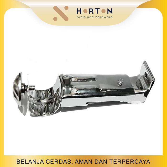 Gambar Bracket / Braket / Stang Rel Gorden / Kaki Rel gorden / Pegangan dari Horton Tools Kota Makassar Tokopedia