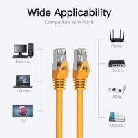 Gambar Vention Kabel LAN Gigabit Ethernet RJ45 Cat6a SSTP Network Patch - IBH Yellow, 20 Meter dari Inprotek Kota Administrasi Jakarta Barat 2 Tokopedia
