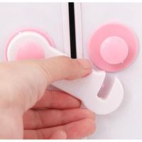 Gambar Kunci Pengaman Bayi Pintu Lemari Laci Kulkas Pengait Baby Safety Lock - Merah Muda dari spencer mart Jakarta Barat 3 Tokopedia