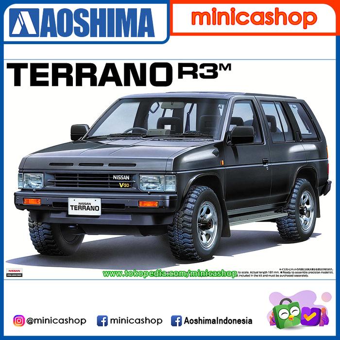 Gambar AOSHIMA 1/24 NISSAN TERRANO R3M 1991 dari minicashop AOSHIMA Kota Administrasi Jakarta Barat Tokopedia