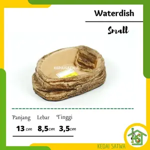 Water Dish Tempat Minum Kura | Turtle | Torto | Reptil | Gecko| Ular