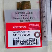 Gambar Ring Washer 6mm Motor Honda Ori AHM 94101-06000 dari Adapart Shop Kab. Karawang 1 Tokopedia