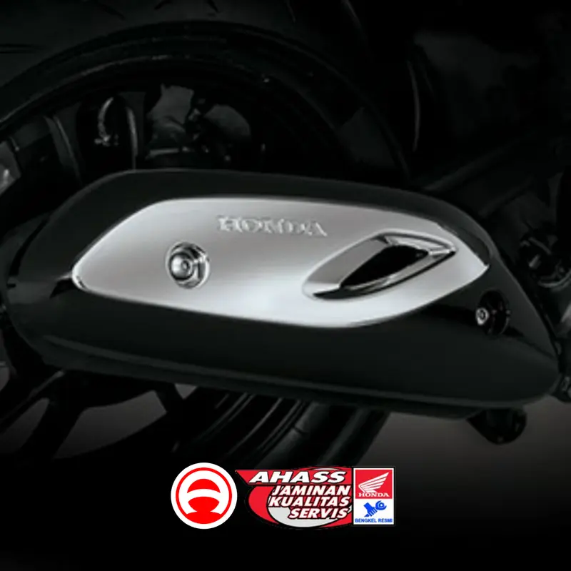 Garnish Cover Muffler All New Scoopy Original