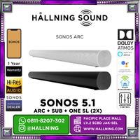 Gambar Sonos 5.1 Home Theater Sonos Arc + Sonos Sub gen 3 + Sonos SL 2x dari Hallning Sound Kota Administrasi Jakarta Selatan 2 Tokopedia