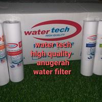 Gambar cartridge filter/spun/sediment 10" merk watertech dari Anugerah water filter Jakarta Pusat 3 Tokopedia