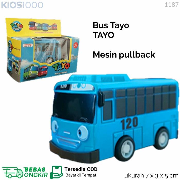 Gambar Tayo The Little Bus Pullback Action Mainan Anak Mobil Kecil Toy dari Kios1000 Jakarta Barat Tokopedia