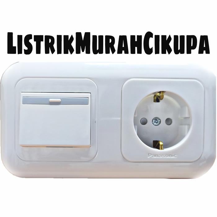 Gambar Panasonic CP Pengaman 2Gang WEJP1121 WEJ 5541 Saklar engkel StopKontak dari ListrikMurahCikupa Kab. Tangerang Tokopedia