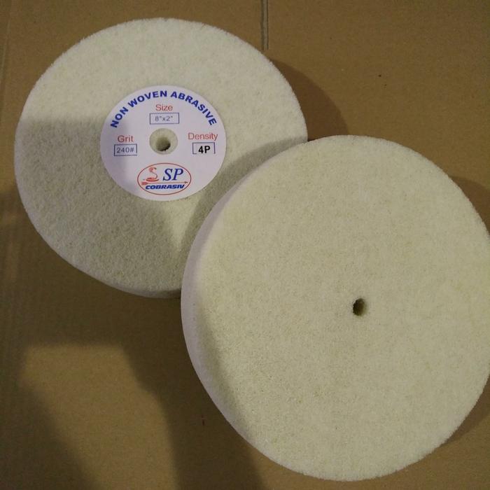 Gambar Roda Poles SP Cobrasiv 4P Non Woven Polishing Wheel 8"x2" dari Amplas Surabaya Kota Surabaya 2 Tokopedia