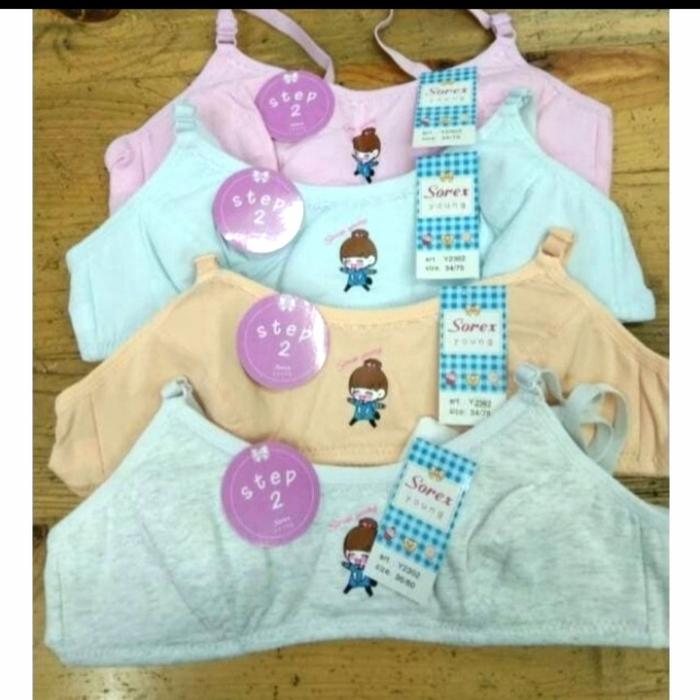 Gambar Bra remaja sorex busa tipis tanpa kawat rp.17500-rp.22000 dari OnlineShop Underwear Kab. Bandung 4 Tokopedia