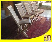 Gambar Kursi Makan Cafe Kafe Lipat Kayu Jati Minimalis Modern Harga Murah dari Family Toko Mebel Kab. Jepara 3 Tokopedia