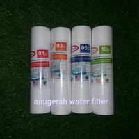 Gambar cartridge filter/spun/sediment 10" merk watertech dari Anugerah water filter Jakarta Pusat 1 Tokopedia