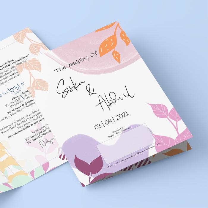 Gambar Undangan Pernikahan Murah Elegan / Kartu Undangan dari GalleryUndangan Kab. Bandung Tokopedia