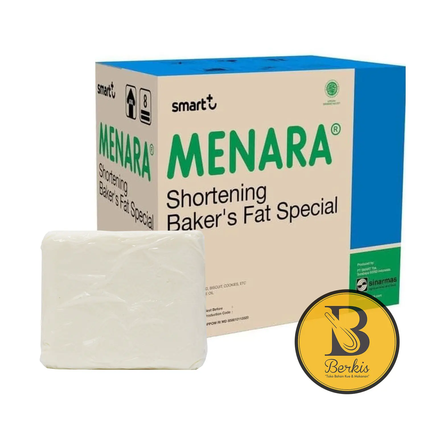 Menara Margarin Putih 1 Kg [Repack] Mentega Putih