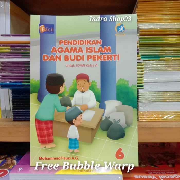 Gambar Buku Pendidikan Agama Islam kelas 6 SD/Mi K13 Revisi Grafindo dari Indra shop93 Jakarta Pusat Tokopedia