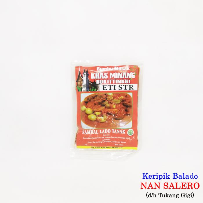 Gambar Bumbu Sambal Lado Tanak ETI STR dari Keripik Balado Nan Salero Kota Padang Tokopedia