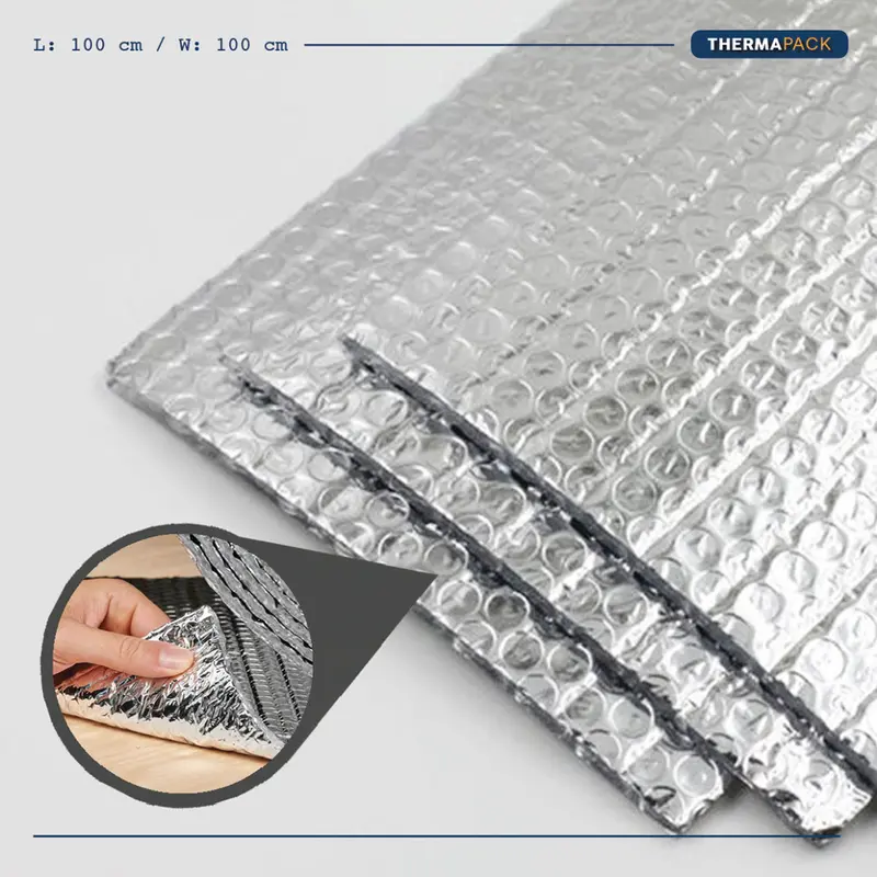 ThermaPack Aluminium Bubble Foil | Insulasi Aluminium Roll (Meteran) 0