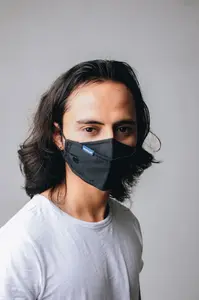 Wanderlust Fashion Face Mask Black