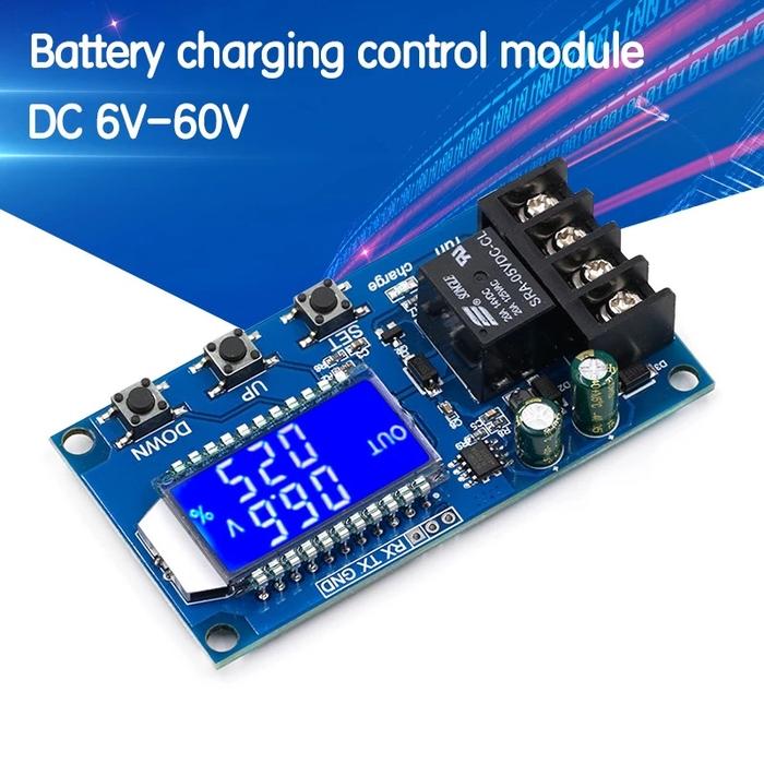 Gambar SCC Baterai Solar Charge Controller 6-60V 10A 12V-48V Kapasitas dari fugastore01 Kota Bekasi Tokopedia