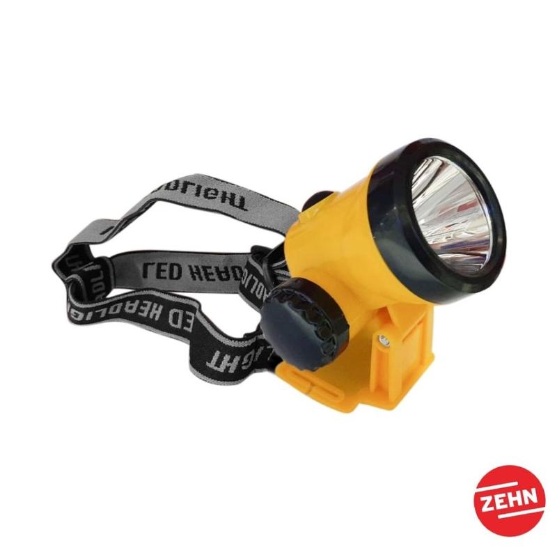 Durevole Head Lamp KN-L5034 Warna Kuning Senter Kepala Baterai Lithium ...