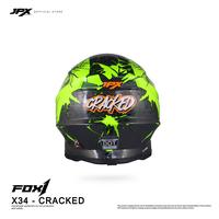 Gambar Helm JPX Cross Full Face Fox1 X34 - FLUORESCENT YELLOW GLOSS dari JPX HELMET Kab. Tangerang 3 Tokopedia
