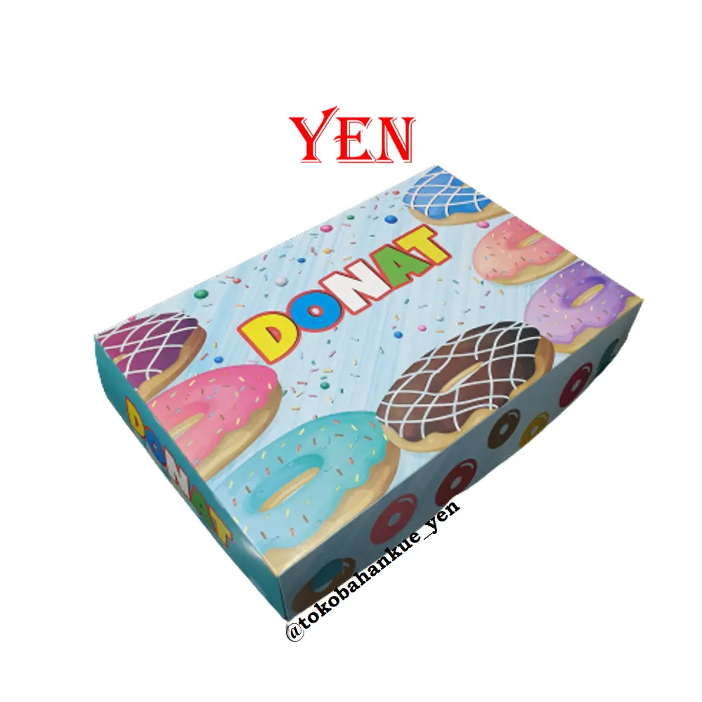 Kotak Donat / Dus Donat / Kardus Donat [1Lembar]