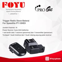 Gambar Pro One | Trigger Radio Slave Baterai for Speedlite PT-16NE / 1 Set dari Foyu Photo Jakarta Kota Administrasi Jakarta Selatan 1 Tokopedia