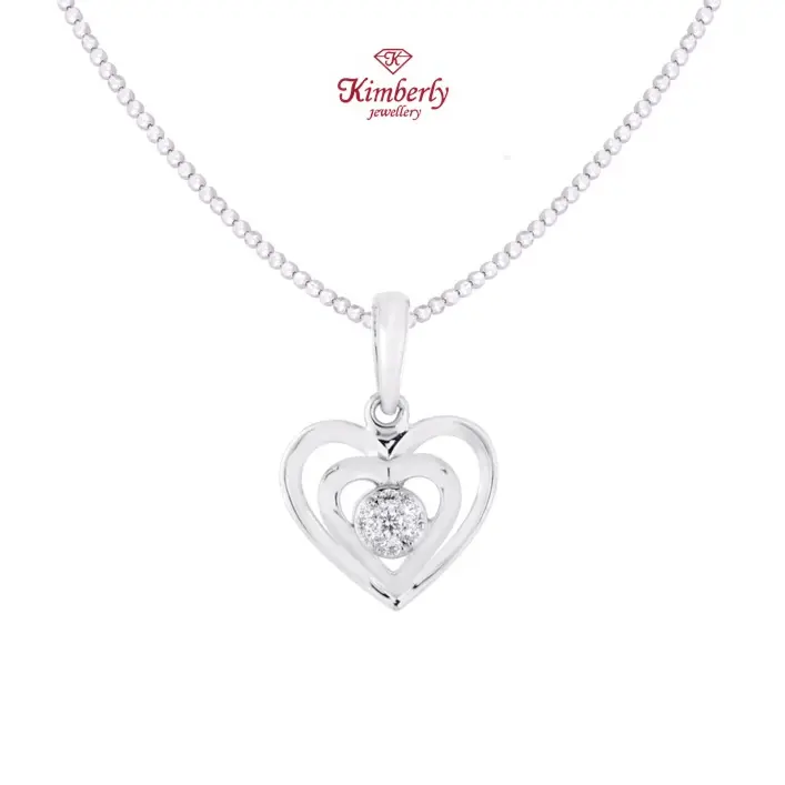 Pendant Berlian / Liontin Love Berlian KPD588485 4