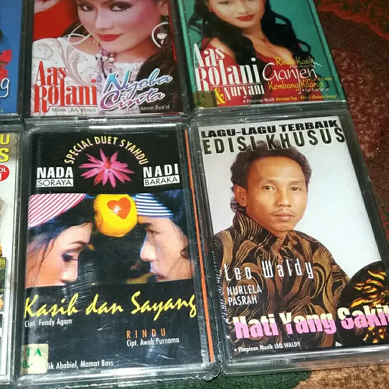 Kaset Pita Aas Rolani - Nada Soraya - Nadi Baraka - Leo Waldy 8