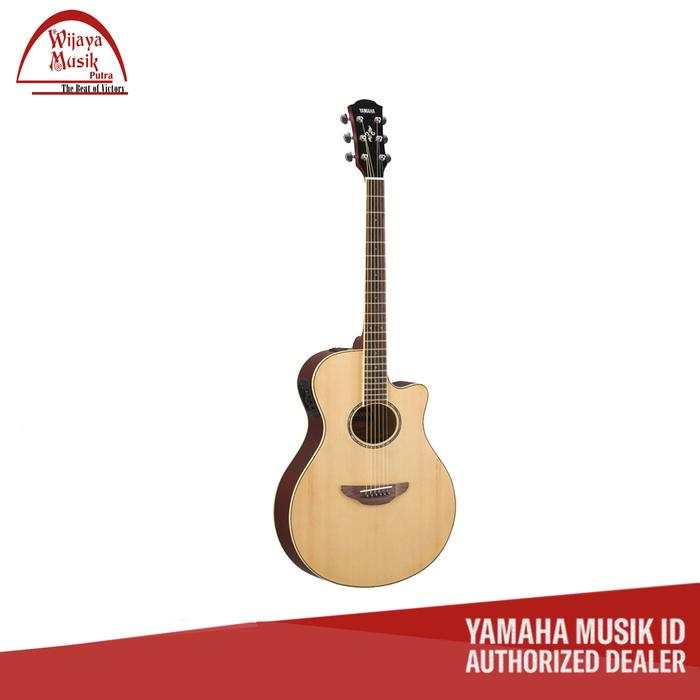 Gambar Yamaha APX600 Natural Gitar Akustik Elektrik dari Wijaya Musik Putra - Yamaha Kota Administrasi Jakarta Utara Tokopedia