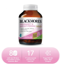 Gambar BLACKMORES PREGNANCY N BREAST-FEEDING GOLD 60 KAPSUL | C130300600 dari Willowbabyshop Kota Surabaya 3 Tokopedia