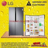 Gambar PROMO LG Kulkas Side By Side | LG GCB247KQDV | GC-B247KQDV | GCB247 dari AMANAH JAYA ELECTRONICS Kota Tangerang Selatan 1 Tokopedia