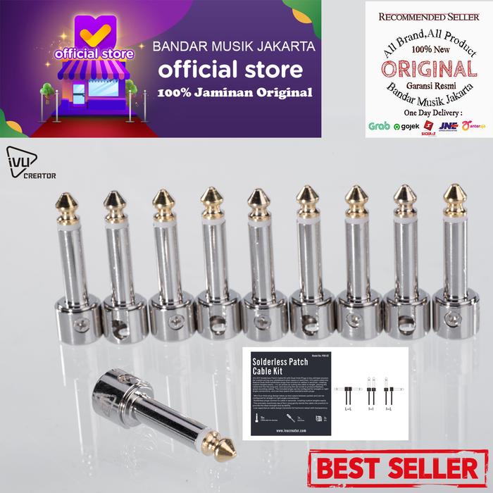Gambar IVU CREATOR SOLDERLESS PATCH CABLE KIT dari Bandar Musik Jakarta BMJ Kota Administrasi Jakarta Pusat Tokopedia