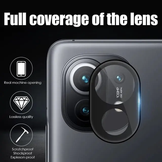 XIAOMI MI 11 PREMIUM FRAME CAMERA 3D ROUND EDGE KAMERA 0