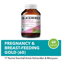 Gambar BLACKMORES PREGNANCY N BREAST-FEEDING GOLD 60 KAPSUL | C130300600 dari Willowbabyshop Kota Surabaya 1 Tokopedia