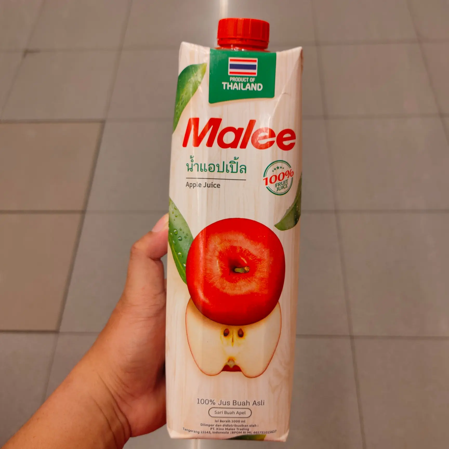 malee apple juice 1lt
