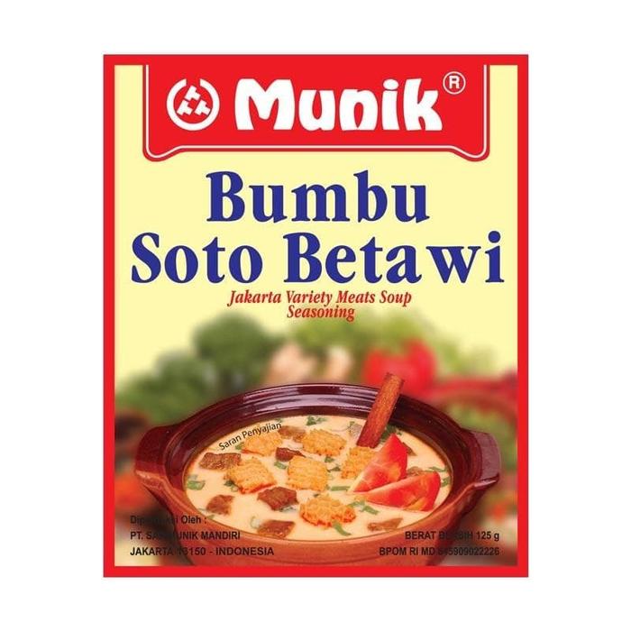 Gambar MUNIK Bumbu Soto Betawi 125g dari misijualan Kota Tangerang Tokopedia
