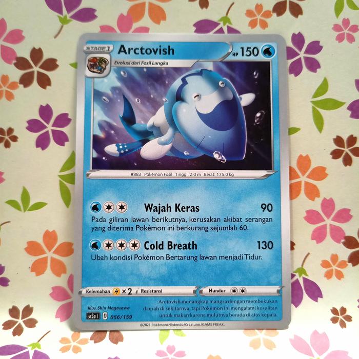 Jual arctovish sc3a | 056/159 pokemon tcg indonesia - Kota Bandung -  Cardshopers | Tokopedia