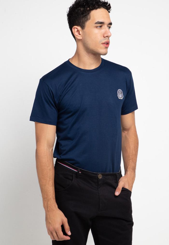 Gambar Third Day MTF18 dj rock patch nvy kaos pria Navy - M dari THIRD DAY Kota Bandung Tokopedia