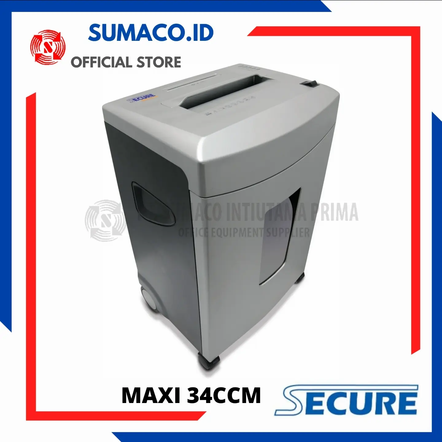 Penghancur Kertas / Paper Shredder Secure Maxi 34CCM (CROSS CUT)