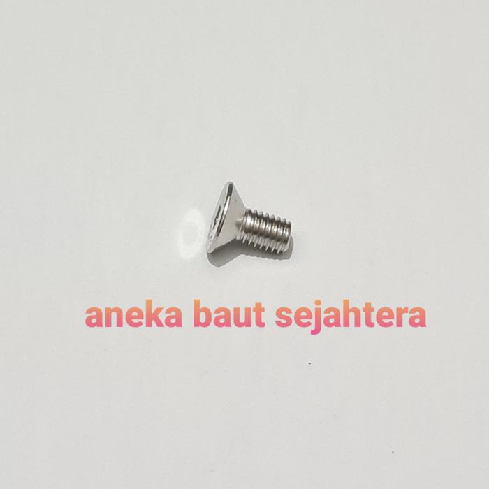 Gambar Baut Verseng L M6x10 Stainless Steel dari ANEKA BAUT SEJAHTERA Kab. Bekasi Tokopedia
