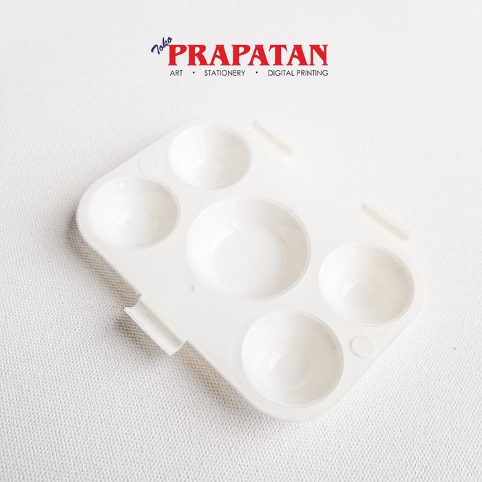 Gambar Palet Plastik / Palet Lukis Mini / Plastic Palette dari Toko Prapatan_NEW Kota Administrasi Jakarta Timur Tokopedia
