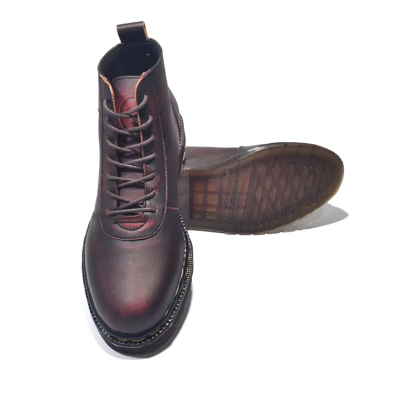 Jual Sepatu Boots Pria GREATA Svend 02 Maroon Series 3