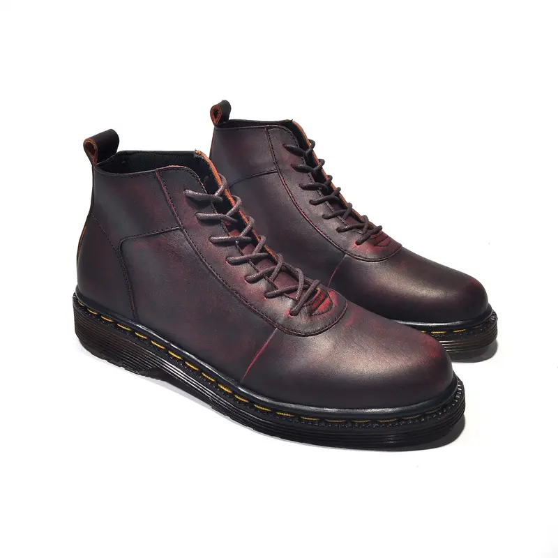Jual Sepatu Boots Pria GREATA Svend 02 Maroon Series 2
