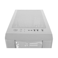 Gambar Casing CUBE GAMING BYRON - ATX - LEFT SIDE TEMPERED GLASS - PSU COVER - Putih dari Techno Computer Bali Kota Denpasar 5 Tokopedia