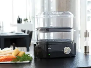 Food Steamer Braun FS5100 / PEMANAS MAKANAN BRAUN / Steamer Makanan