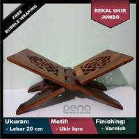 Gambar Rekal Al-Quran ukuran lebar 20cm Tatakan dudukan Lekar Alquran Premium dari PENAMANDIRIATK Kab. Boyolali 5 Tokopedia