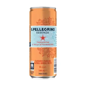 SanPellegrino Sparkling Water (330g) - Tangerine & Wild Strawberry