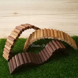 Jembatan Hamster Kayu Fleksibel